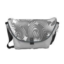 DIGITAL MAREADO B&W BOLSAS DE MENSAJERIA