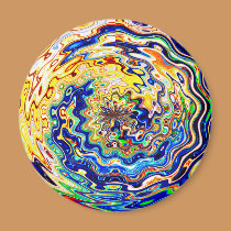 Digital Meltdown! magnets by Perlyyyy Digital Meltdown! magnets