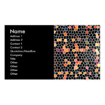 Digital Mosaics Business Card Template