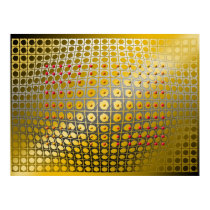 Digital Op-art Spheroid magnetism posters by artprints Digital Op-art Spheroid magnetism posters