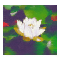 Digital Pondlily Print posters
