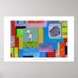 Digital Quilt #2 - Little lamb of love - Believe Print