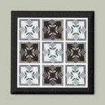 Digital Quilt Fridge Magnet