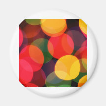 Digital Radial Colours Blur Glow Art Beautiful Des Magnet