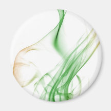 Digital Radial Colours Blur Glow Art Beautiful Des Refrigerator Magnet