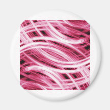Digital Radial Colours Blur Glow Art Beautiful Des Magnets