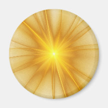 Digital Radial Colours Blur Glow Art Beautiful Des Magnets