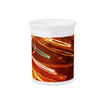 Digital Radial Colours Blur Glow Art Beautiful Des Pitchers
