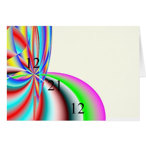 Digital Rainbow Postcard