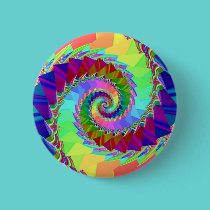 Digital Rainbow Spiral button