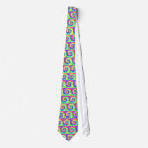 Digital Rainbow Squiral Necktie