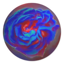 Digital Rose Sticker stickers