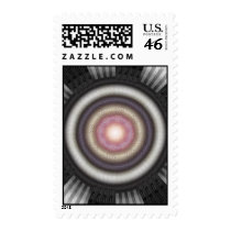 digital sunburst postage stamps