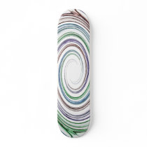 Digital Swirl Skateboard