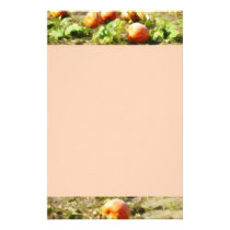 Digital Watercolor Pumpkin Patch stationery