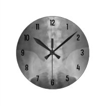 Digital X-Ray Art Wall Clock at Zazzle