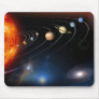 Digitally generated image of our solar system mousepads