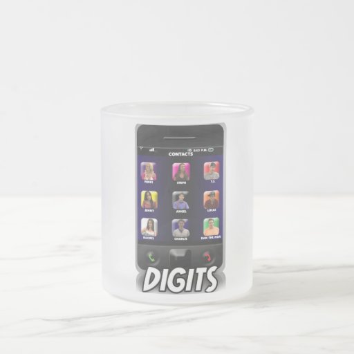 Digits - Logo Frosted Mug