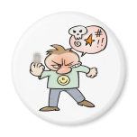 Digitus Impundicus Fridge Magnet