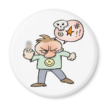 Digitus Impundicus Fridge Magnet