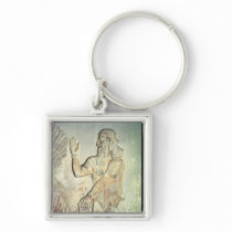 Dignitary, relief, Assyrian Key Chain