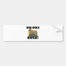 Dik-Diks Rock Bumper Stickers