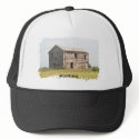 Dilapidated Barn, Montana hats