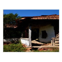 Dilapidated Haunted House Postcards