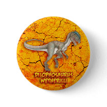 Dilophosaurus buttons