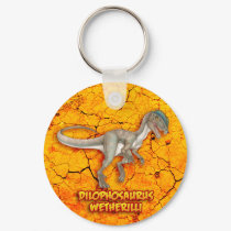 Dilophosaurus keychains