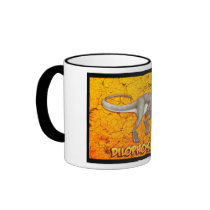 Dilophosaurus mug