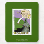 Dim Reaper Halloween Funny Cartoon Mouse Pad mousepads