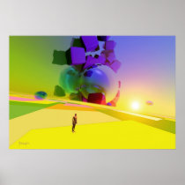 Dimension unknown - surreal poster posters