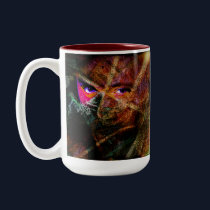 Dimensional Stare mugs by iggymak Dimensional Stare mugs