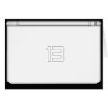Dimensional Video Gamer 13th Birthday Party Invite Greeting Cards