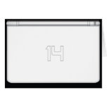 Dimensional Video Gamer 14th Birthday Party Invite Greeting Card