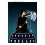 Dimitri's Black Cake Greeting Card cards