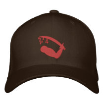 Dimmit's Goliad Flag Hat embroidered hats by Libertymaniacs Dimmit's Goliad Flag Hat embroidered hats