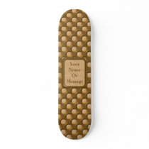 Dimple Dots - Chocolate Peanut Butter Skateboard Deck