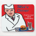Diner Route 66 Mousepad