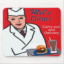 Diner Route 66 Mousepad