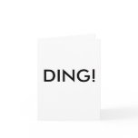DING! cards