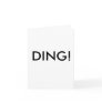 DING! CARD