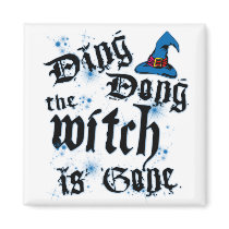 Ding Dong Witch Magnet by Method77 Ding Dong Witch Magnet