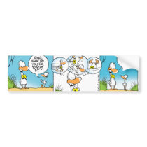 Ding Duck Excercise Program Bumper Sticker
