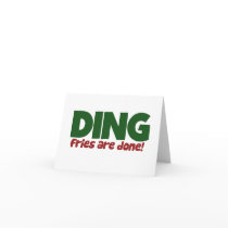 Ding fires are done for Christmas Greeting Cards