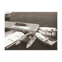 Dinghies Gallery Wrap Canvas