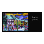 Dingle town at dusk photo cards
