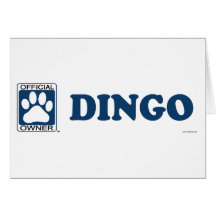 Dingo Blue Card