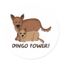 Dingo Power stickers